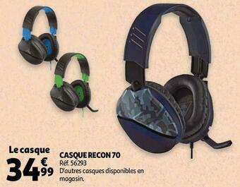 Auchan Casque recon 70 offre