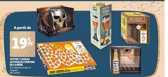Auchan Coffret cadeau autour de l'univers de la bière offre