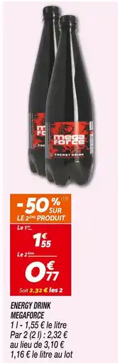 Netto MEGAFORCE Energy drink offre