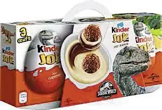 Casino Supermarchés Oeufs surprises KINDER Joy offre
