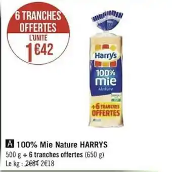 100% mie nature HARRYS
