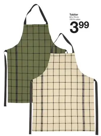 Zeeman Tablier offre