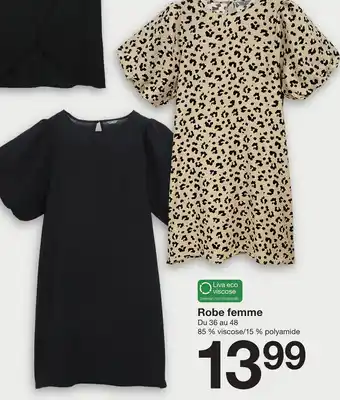 Zeeman Robe femme offre
