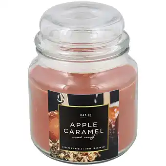 Action Bougie parfumée dans un verre offre