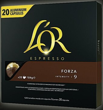Casino Supermarchés Café capsules espresso forza offre