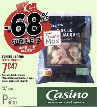 Noix de saint-jacques