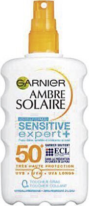 Spray sensible 50+ Ambre Solaire