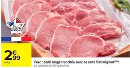 Carrefour Magret de canard gras filet de canard maigre offre