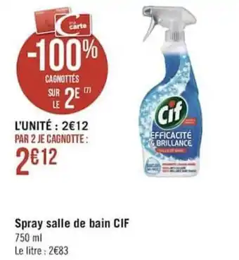 Spray salle de bain CIF