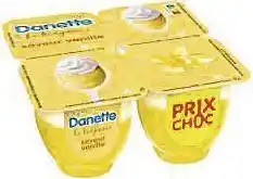 Danette le liégeois saveur vanille