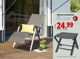 Lidl Tabouret en aluminium offre