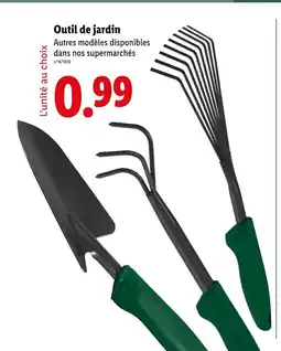 Lidl Outil de jardin offre