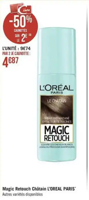 Magic Retouch Châtain