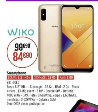Géant Casino Smartphone offre