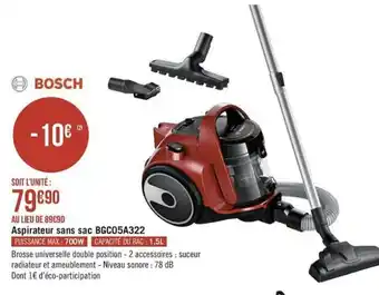 Aspirateur sans sac
