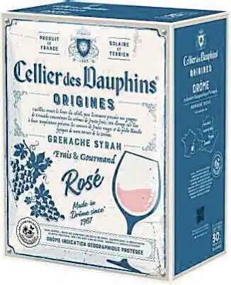 Casino Supermarchés IGP Drôme Grenache Syrah rosé offre
