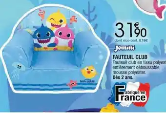Cora x Carrefour Fauteuil Club Jemini offre