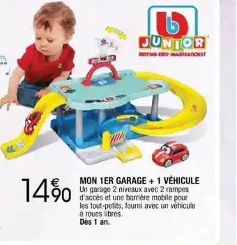 Cora x Carrefour Mon 1er Garage + 1 Véhicule offre