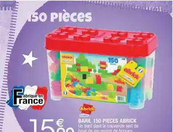 Baril 150 PiĂšces Abrick