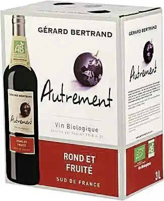 Casino Supermarchés Vin Sud de France rouge Bio Autrement offre