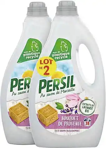 Casino Supermarchés Lessive liquide Bouquet de Provence extrait de lavande Bio offre