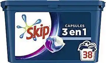 Casino Supermarchés Lessive capsules ultimate active clean** offre