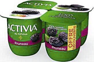 Casino Supermarchés Activia bifidus pruneau offre