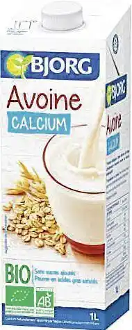 Boisson avoine calcium Bio