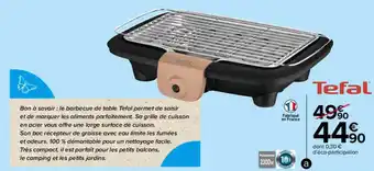 Carrefour Market Barbecue De Table Tefal offre
