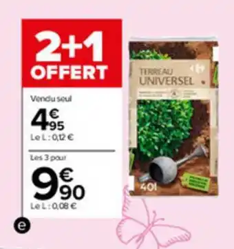 Carrefour Market Terreau Univesel offre