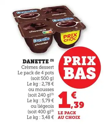 Maximarché Danette offre