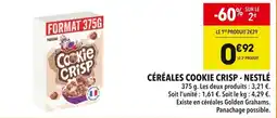 Supeco Céréales cookie crisp - nestlé offre