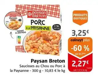 Colruyt Paysan breton offre