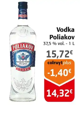 Colruyt Poliakov Vodka offre