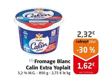 Colruyt Yoplait Fromage Blanc Calin Extra offre