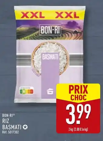ALDI BON-RI Riz basmati offre