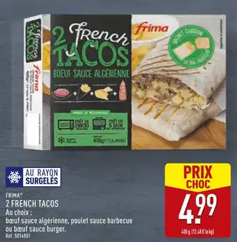 ALDI Frima 2 French Tacos offre