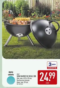 ALDI BBQ Mini barbecue boule offre