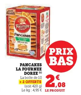 U Express Pancakes la fournee doree offre