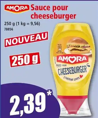 Norma AMORA Sauce pour cheeseburger offre