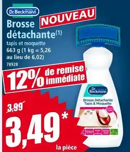 Norma Dr. Beckmann Brosse détachante(1) offre