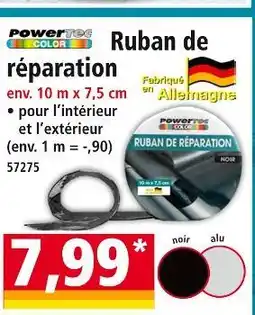Norma PowerTec Color Ruban de réparation offre