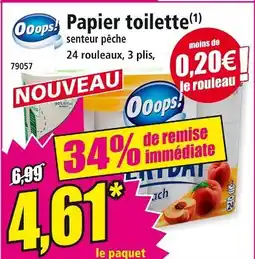 Norma OOOPS! Papier toilette offre