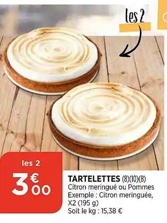 Bi1 Tartelettes offre