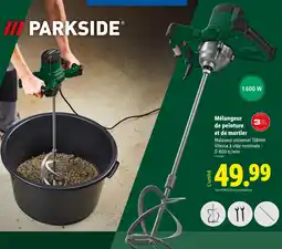 Lidl PARKSIDE Mélangeur de peinture et de mortier offre