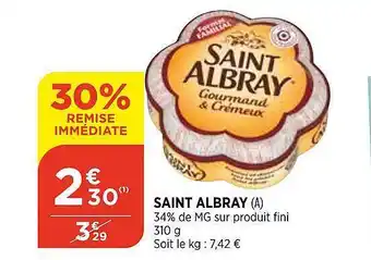 Bi1 Saint Albray offre