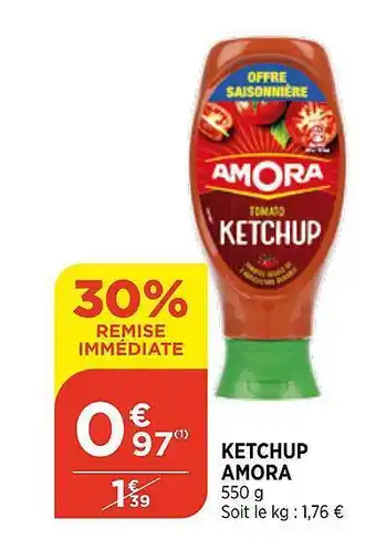 Bi1 Ketchup Amora offre