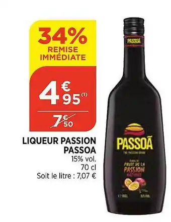 Liqueur Passion Passoa