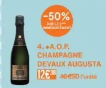 Monoprix +a.o.p. champagne devaux augusta offre