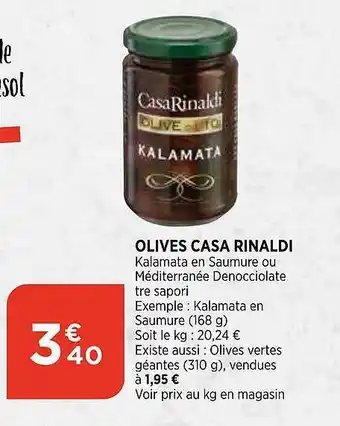 Olives Casa Rinaldi